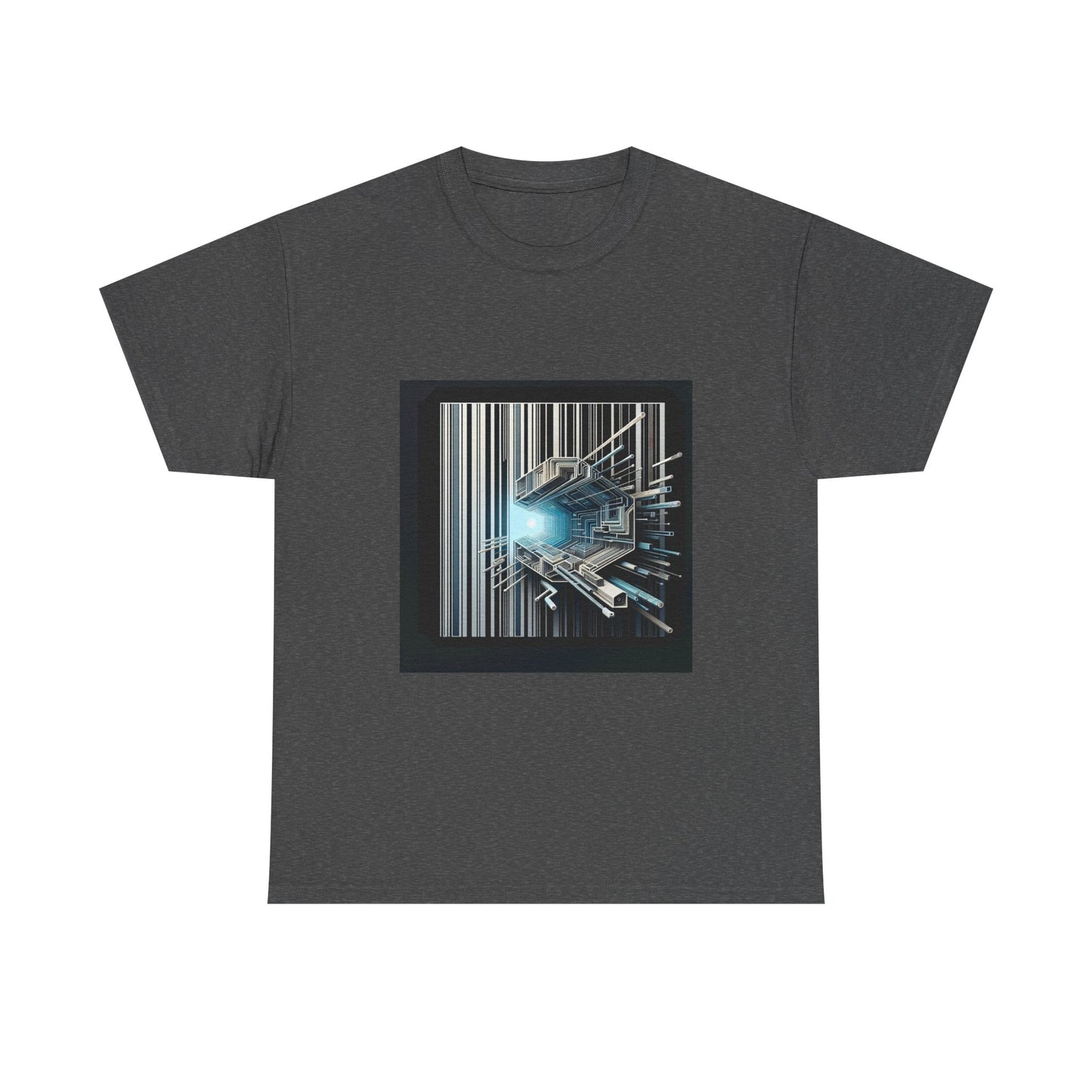 Decode the Future: Hidden Truth in Stripes T-Shirt