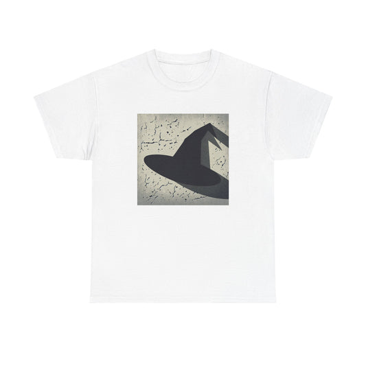 Whimsical Witchcraft: Shadows Cast on Textured Walls T-Shirt