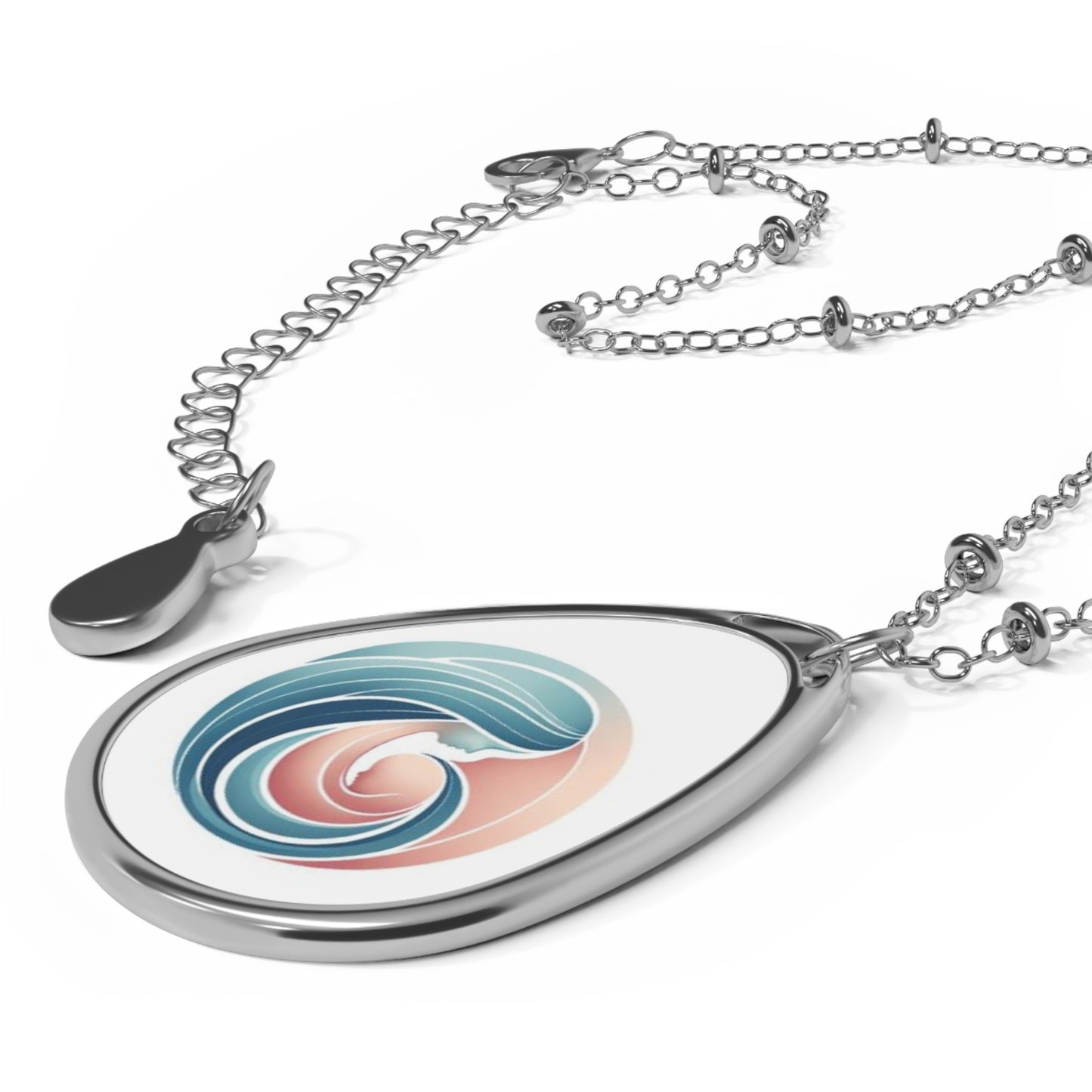 Mothers Day Oval Necklace