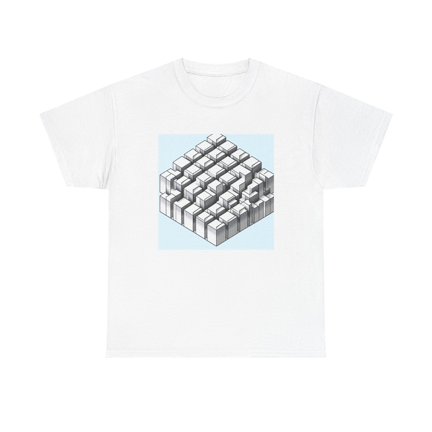 Cube Craze: Dive into Dimensional Delight! T-Shirt