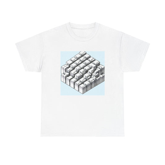 Cube Craze: Dive into Dimensional Delight! T-Shirt