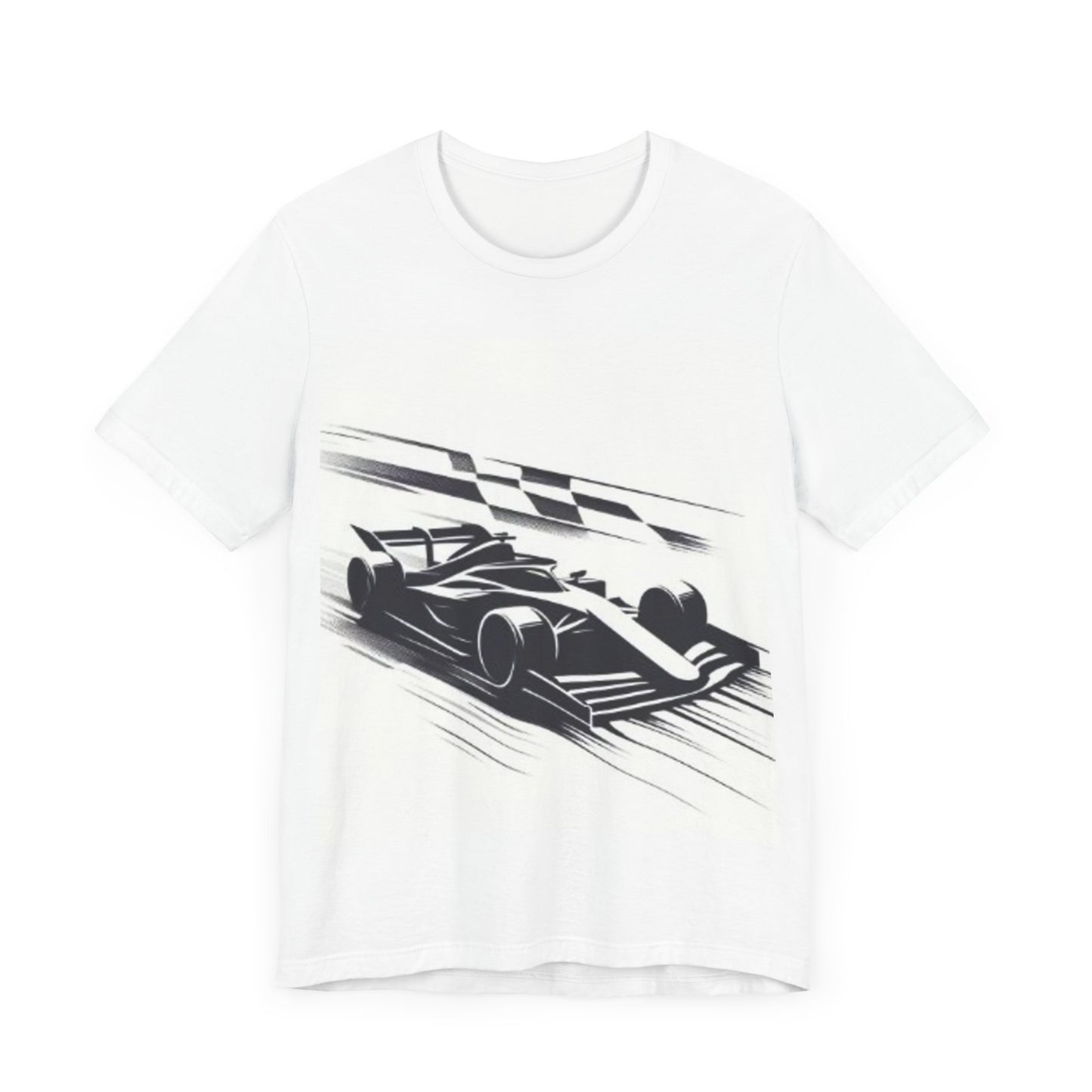 Car Racing Design Unisex Jersey Short Sleeve Tee
