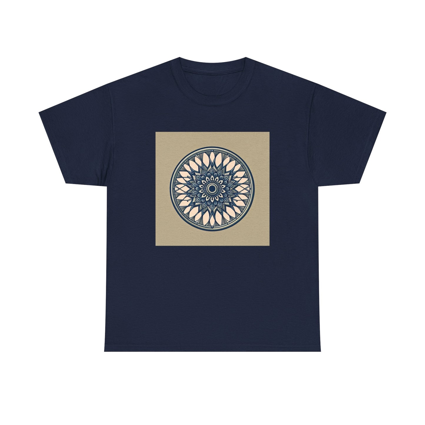 Pedal-Powered Mandala: Spin Your Style T-Shirt