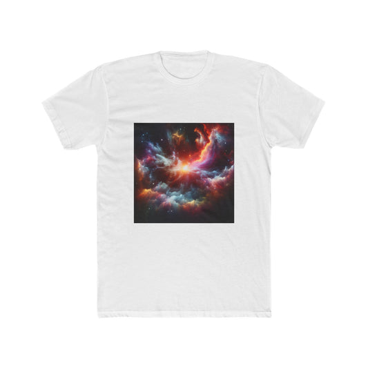 Cosmic Swirls: Wear the Universe in Color T-Shirt