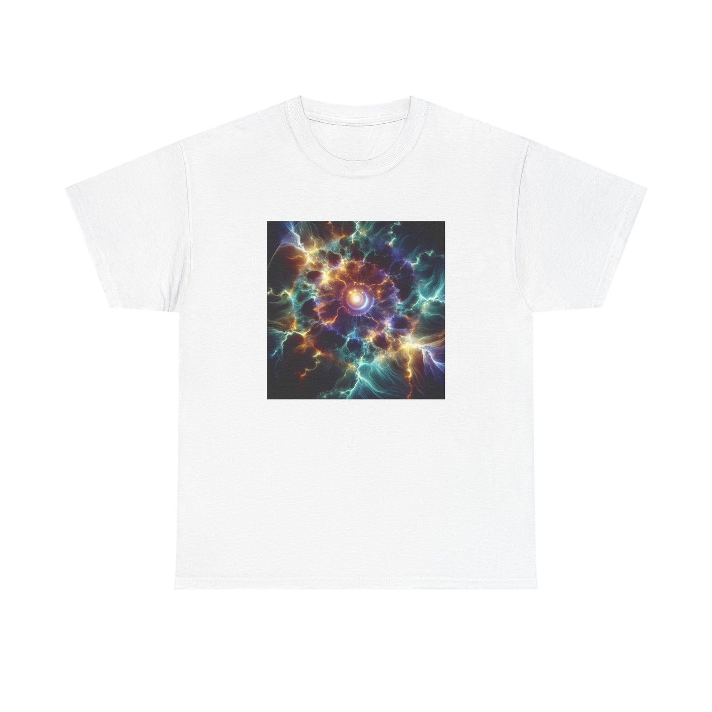 Radiant Fractures: Illuminate Your Style in Motion T-Shirt
