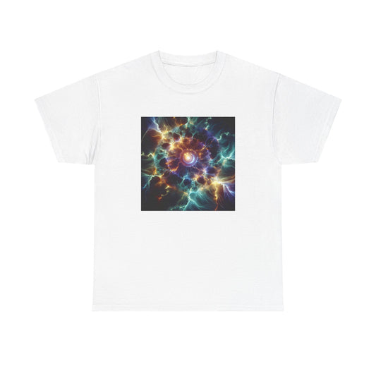 Radiant Fractures: Illuminate Your Style in Motion T-Shirt