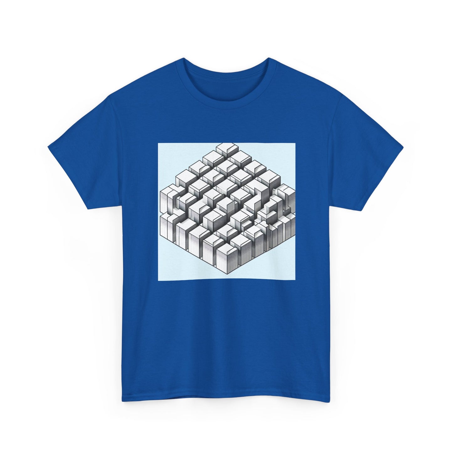 Cube Craze: Dive into Dimensional Delight! T-Shirt