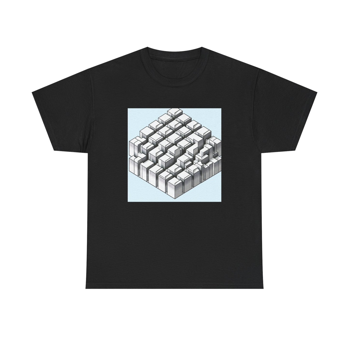 Cube Craze: Dive into Dimensional Delight! T-Shirt