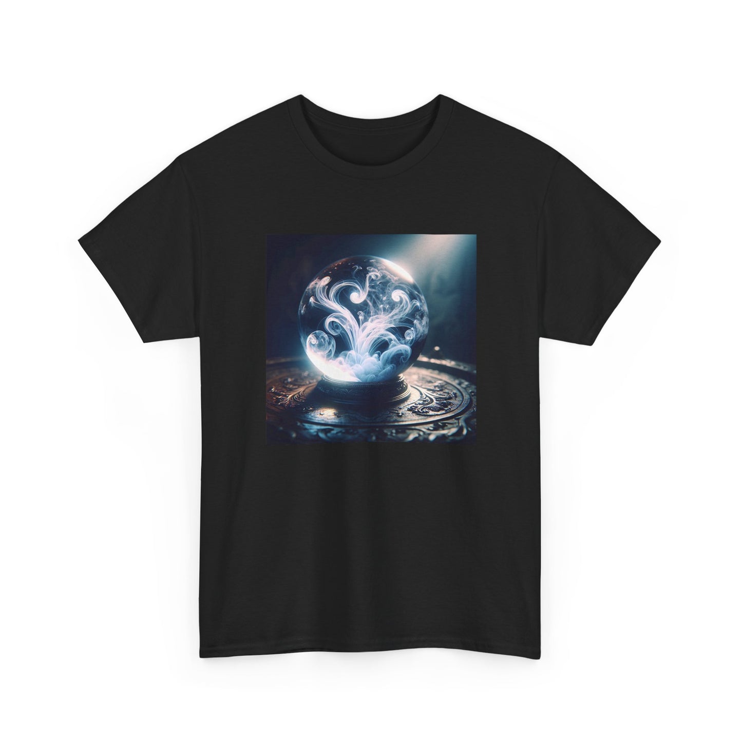 Enchanted Visions: Mystical Crystal Ball Glow T-Shirt