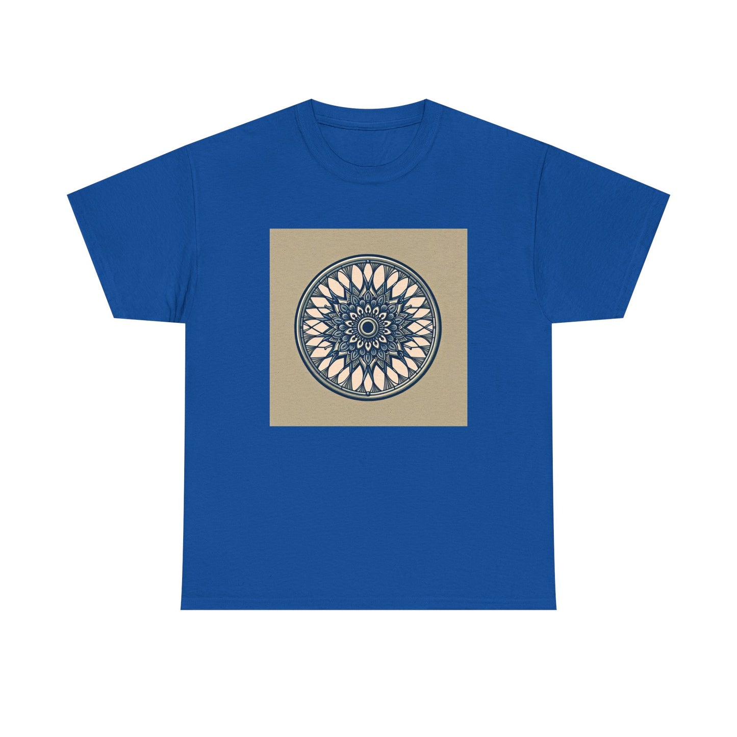 Pedal-Powered Mandala: Spin Your Style T-Shirt