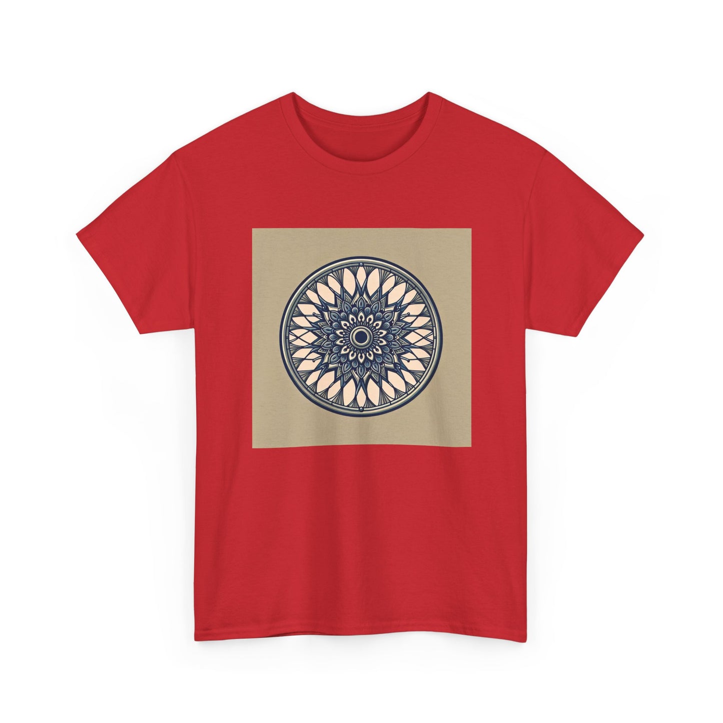 Pedal-Powered Mandala: Spin Your Style T-Shirt