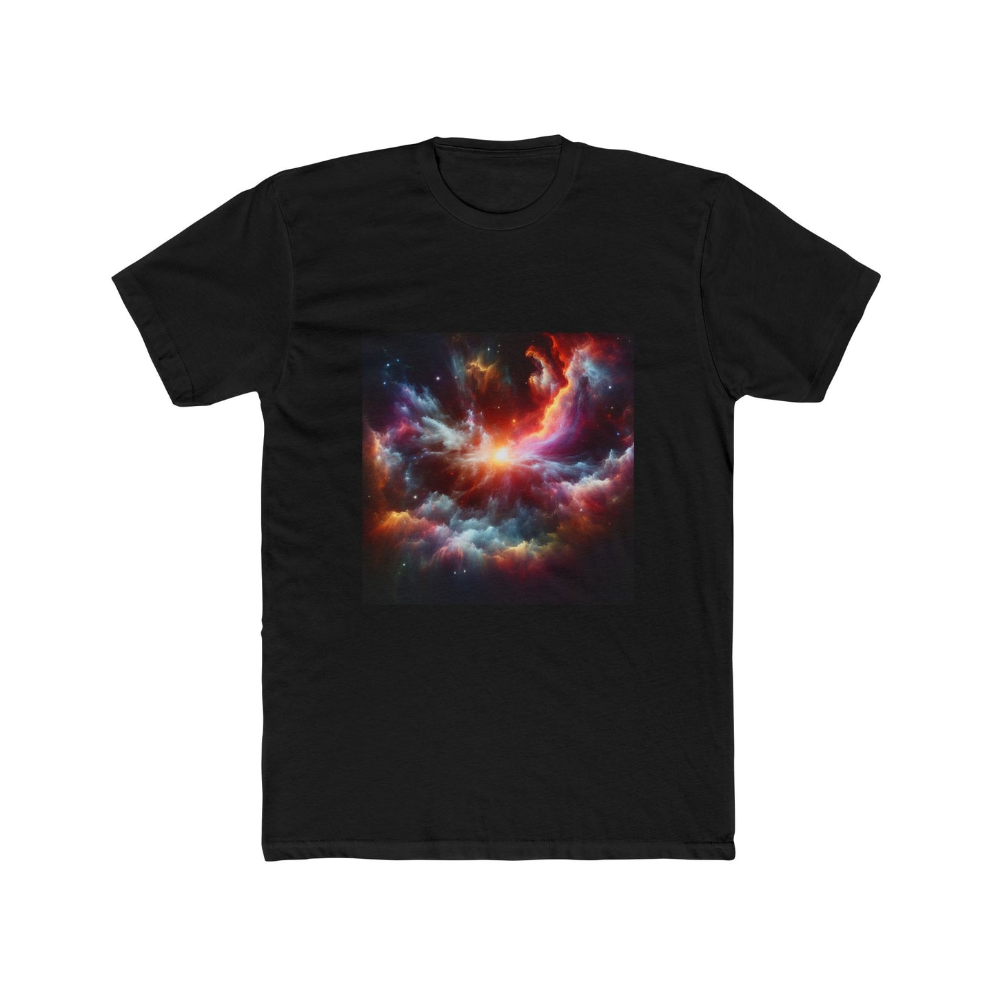Cosmic Swirls: Wear the Universe in Color T-Shirt