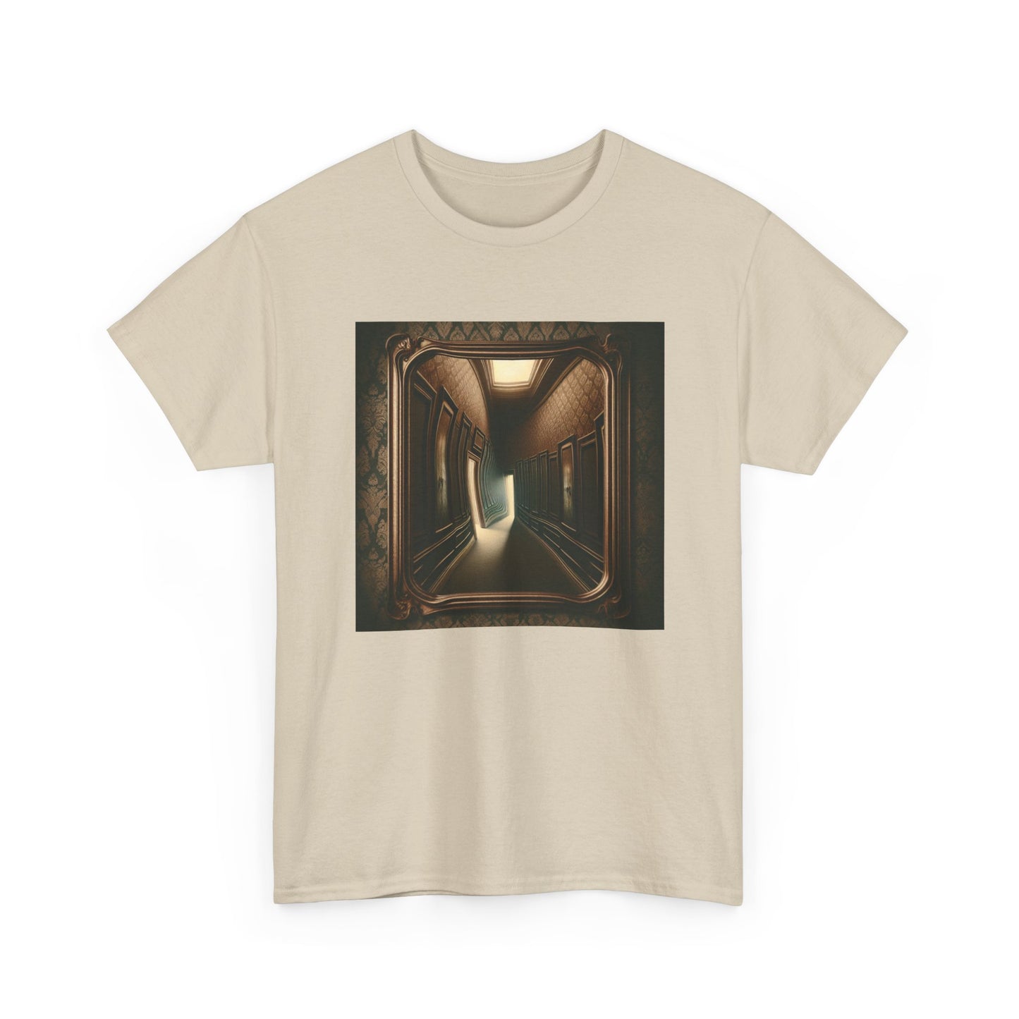 Echoes of Emptiness: Hallway Illusion Tee T-Shirt