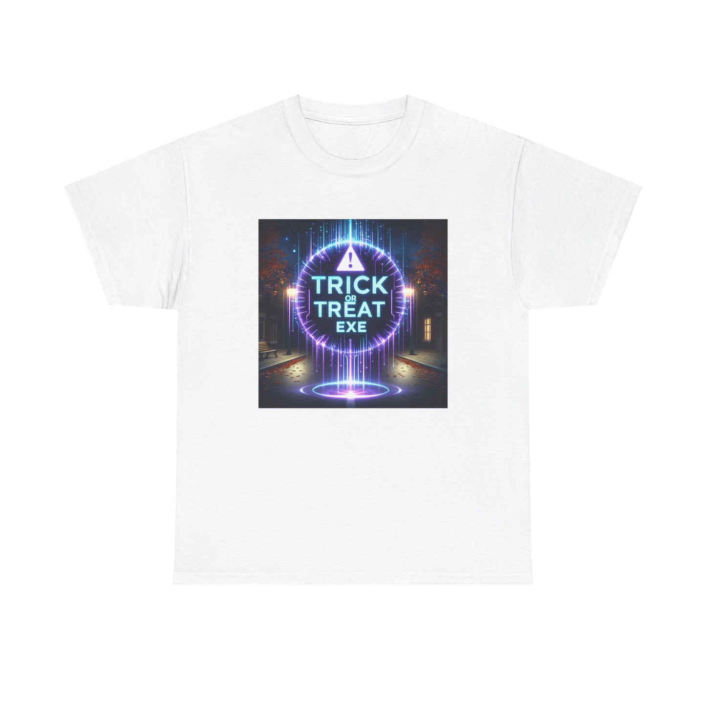 Glitchy Halloween: Trick or Treat.exe Alert! T-Shirt