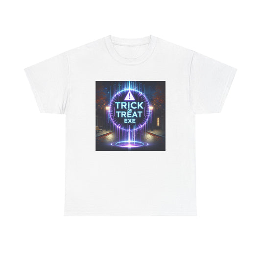 Glitchy Halloween: Trick or Treat.exe Alert! T-Shirt