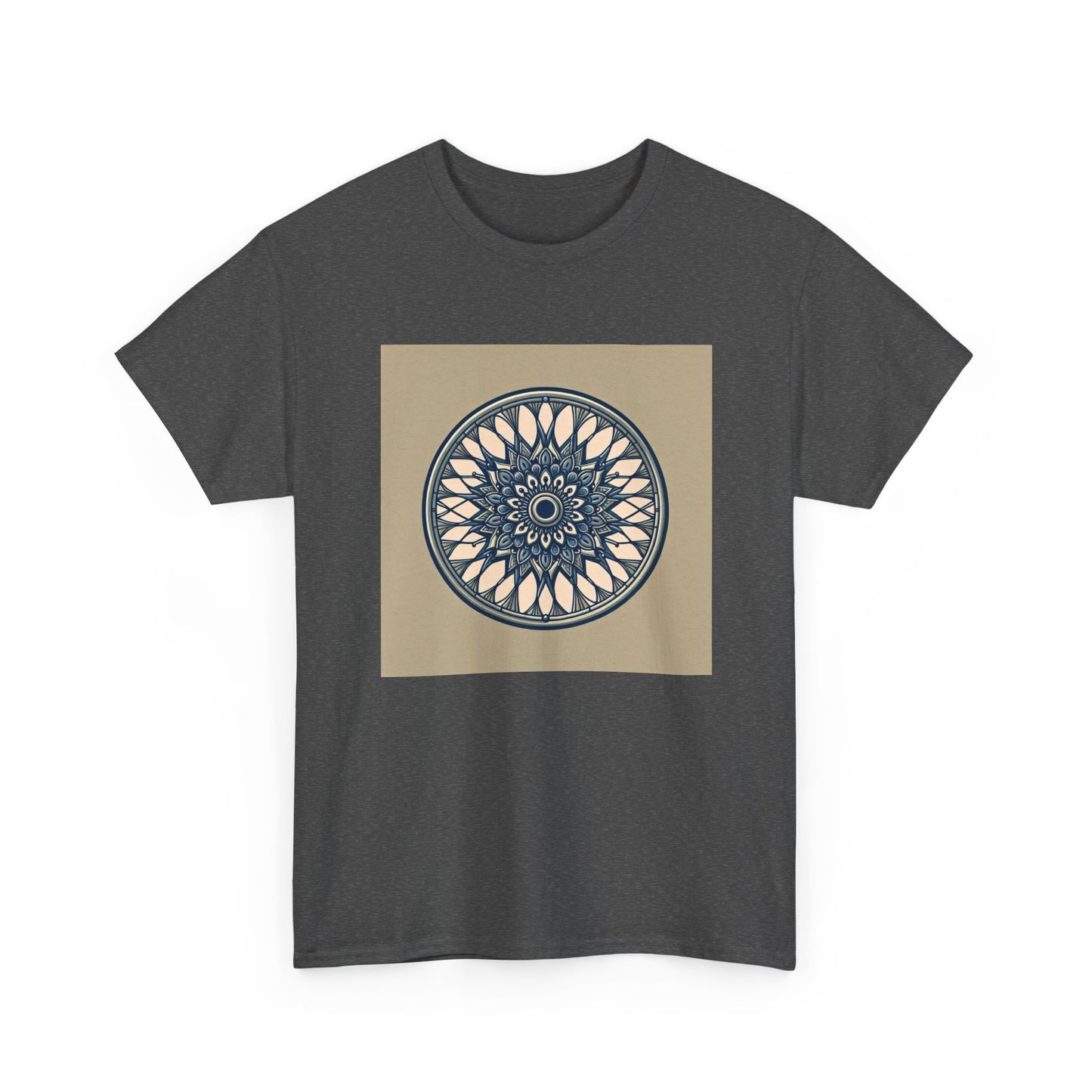 Pedal-Powered Mandala: Spin Your Style T-Shirt