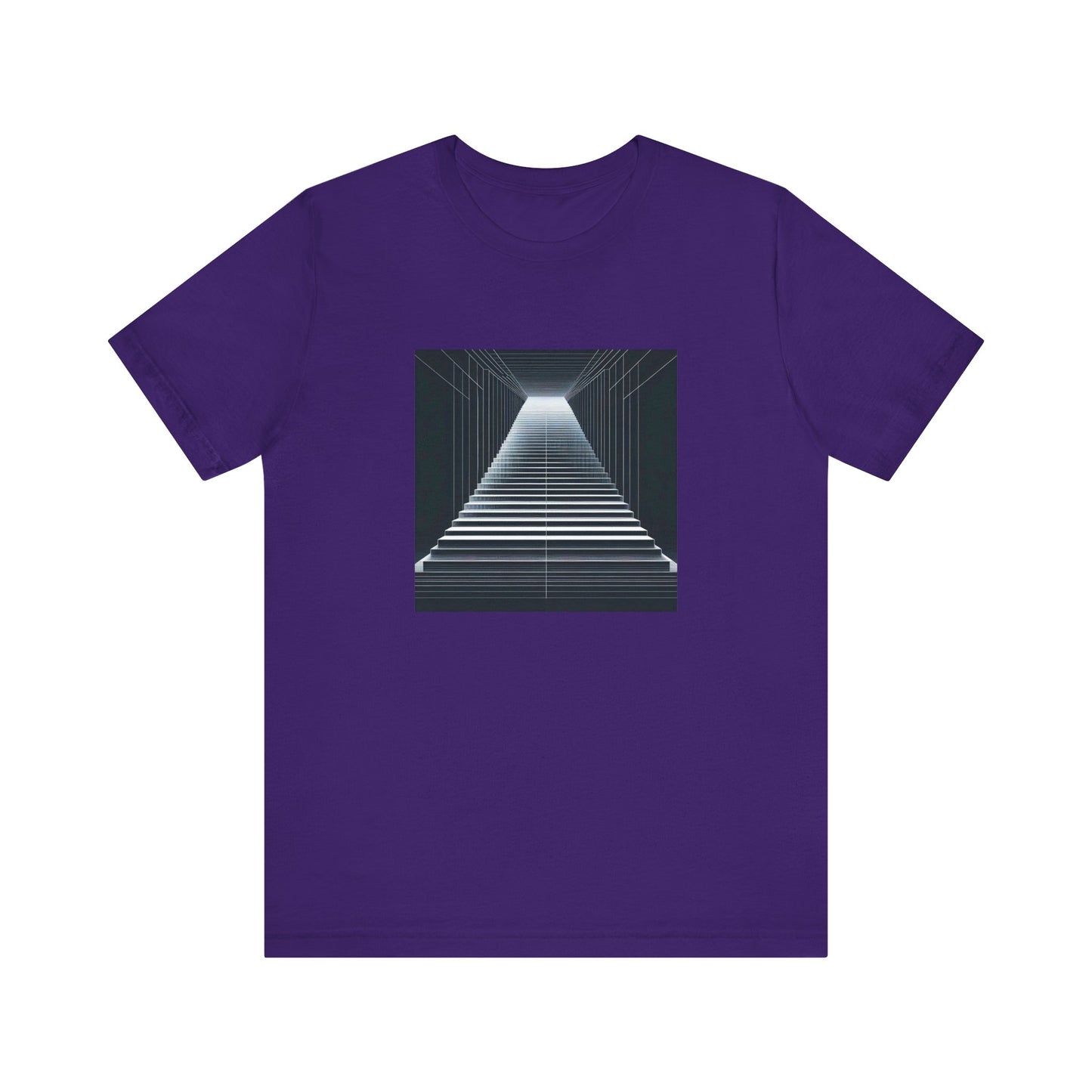 Steps into the Abyss: Vector Darkness Unveiled T-Shirt
