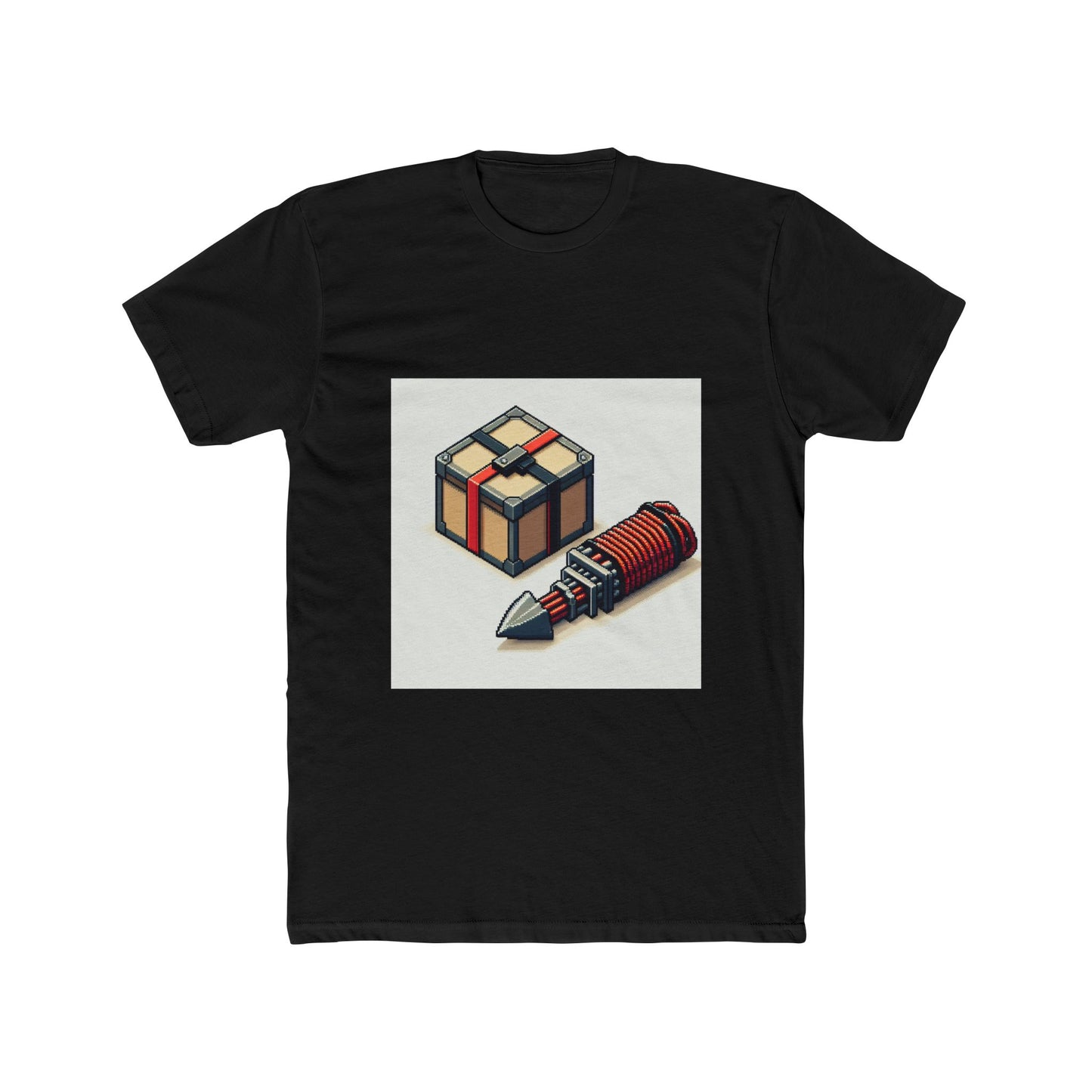 Pixel Power: Craft Your Adventure Tee T-Shirt Design