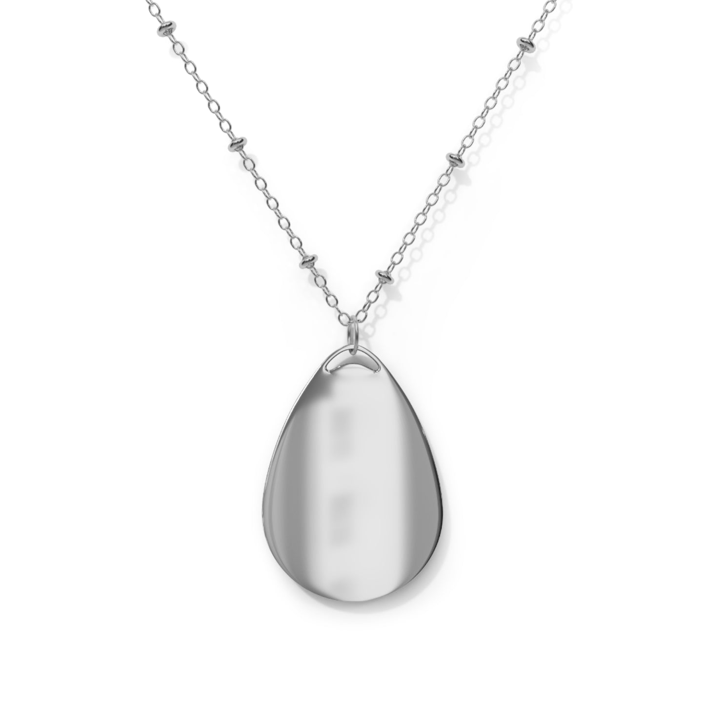 Mothers Day Oval Necklace (Exclusive Design)