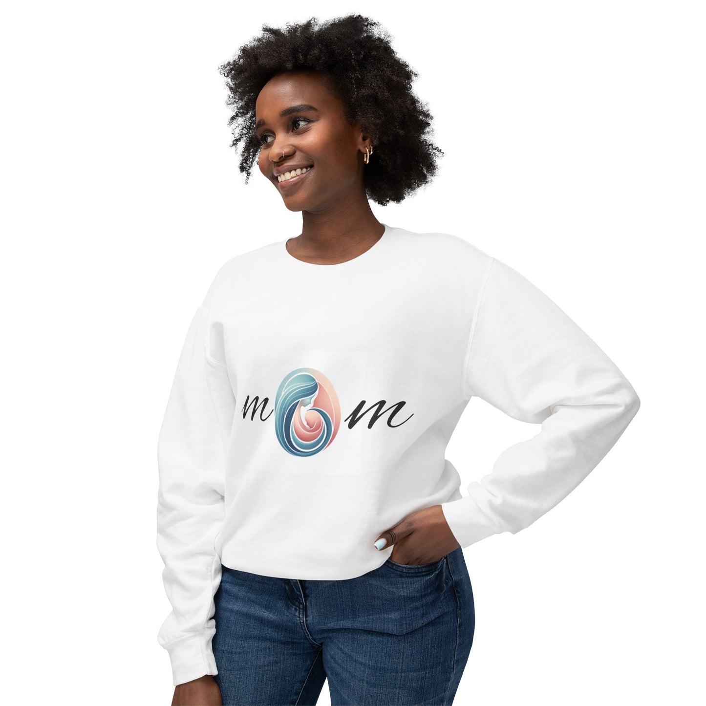 Mothers Day Unisex Lightweight Crewneck Sweatshirt