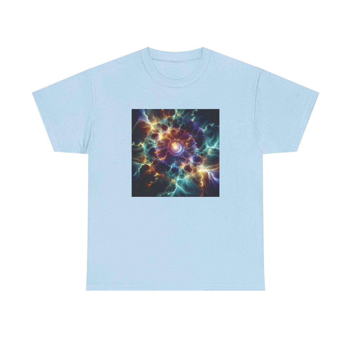 Radiant Fractures: Illuminate Your Style in Motion T-Shirt