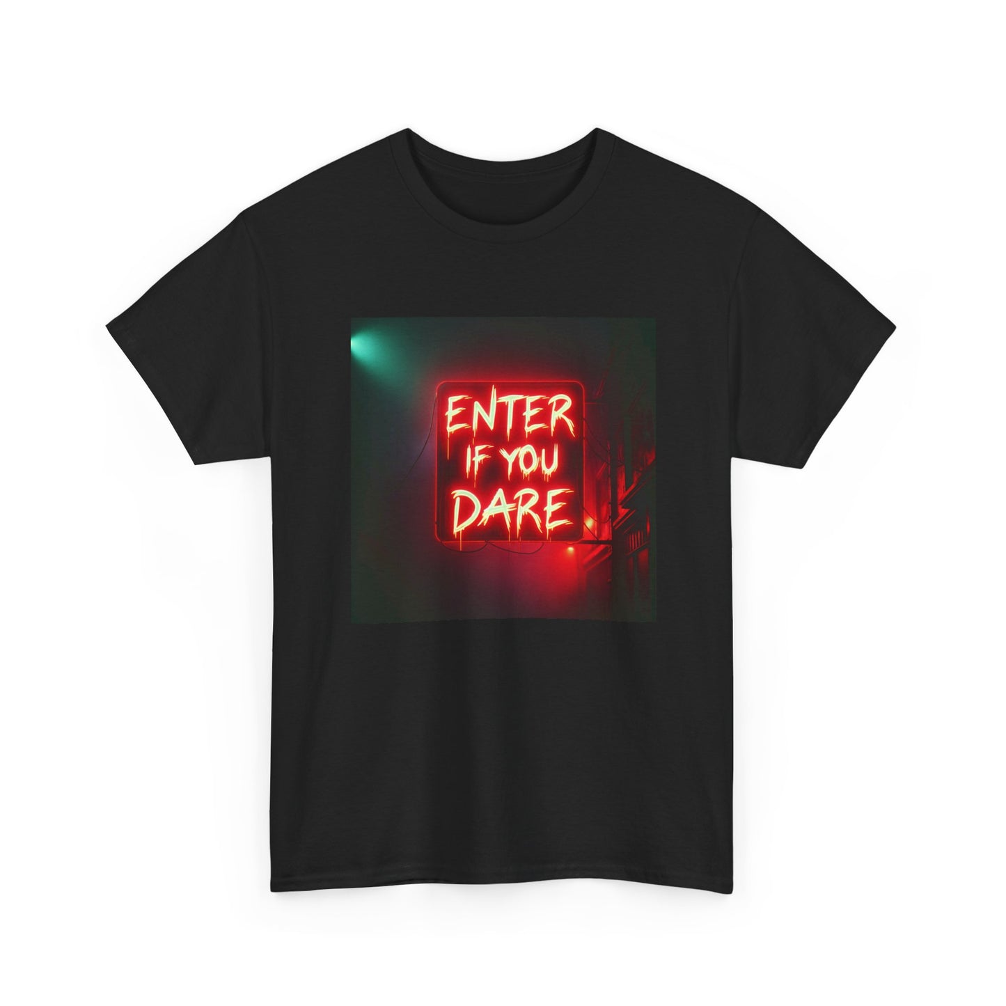 Dare to Enter: Neon Nightmare Awaits You T-Shirt
