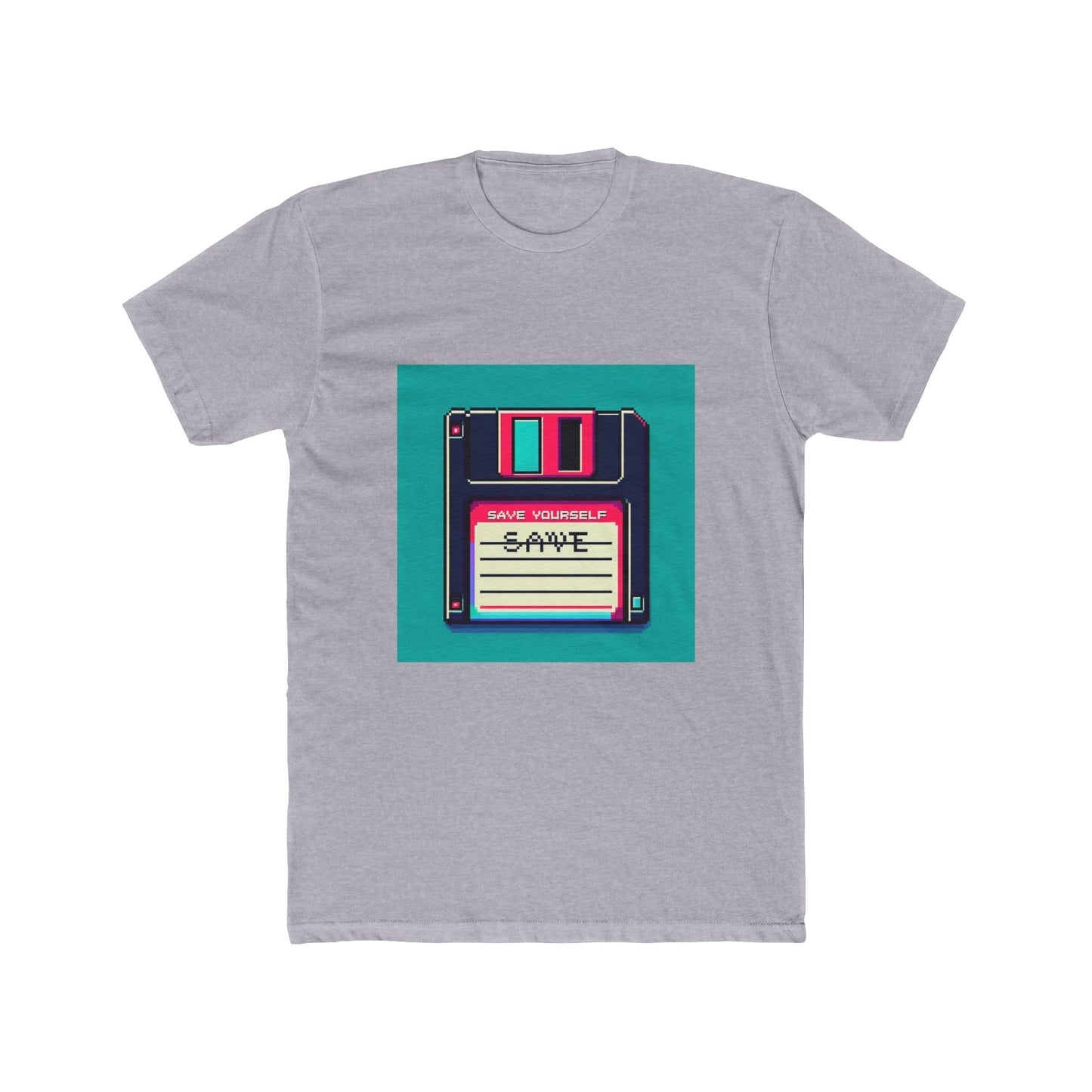 Floppy Fresh: Save Yourself in Retro Pixels! T-Shirt