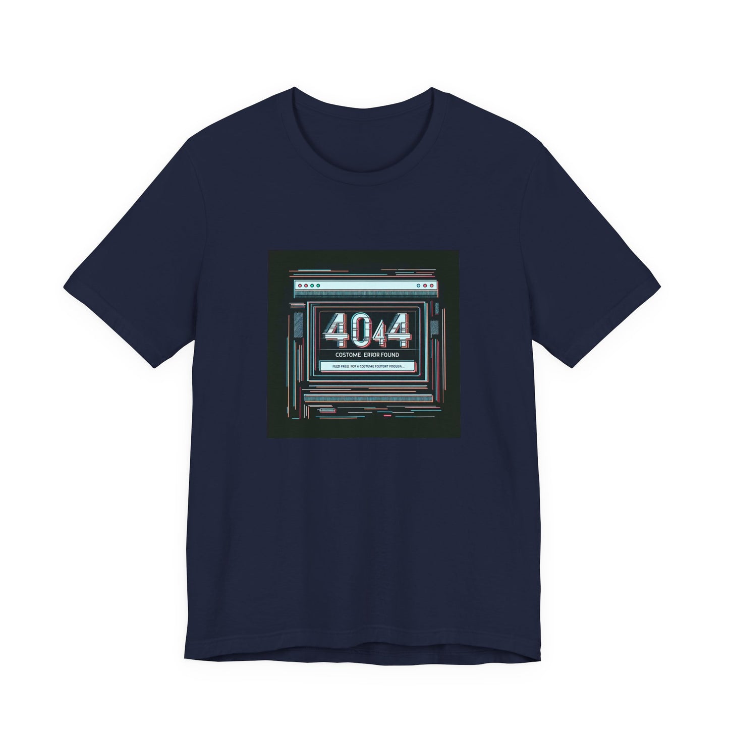 Tech Glitch Chic: 404 Costume Not Found T-Shirt
