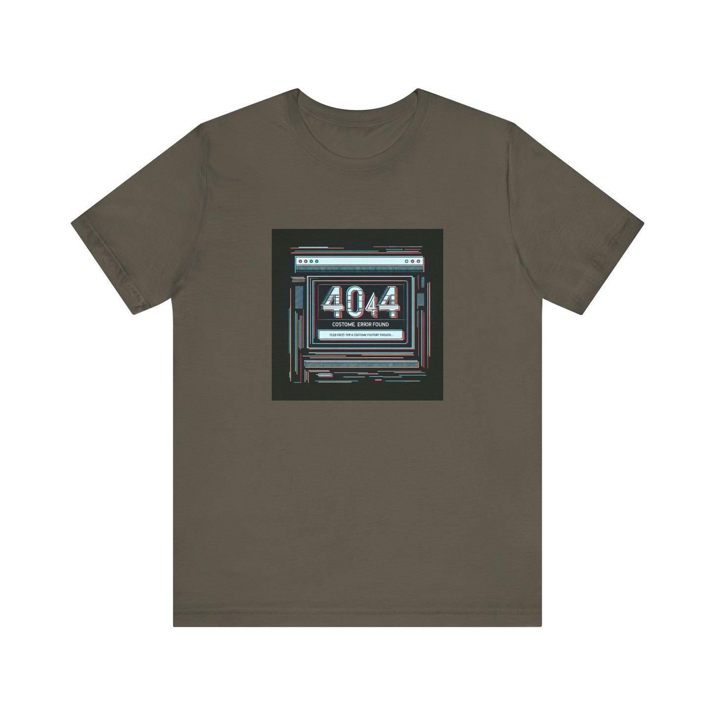 Tech Glitch Chic: 404 Costume Not Found T-Shirt