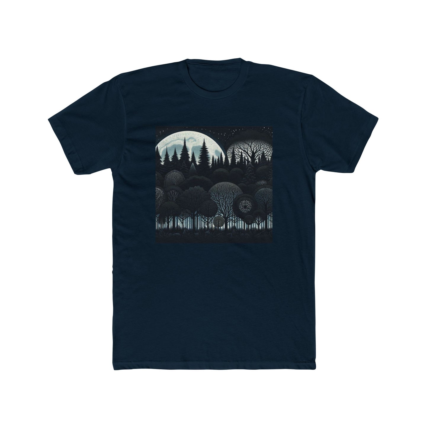 Moonlit Enchantment: Shadows of the Forest T-Shirt