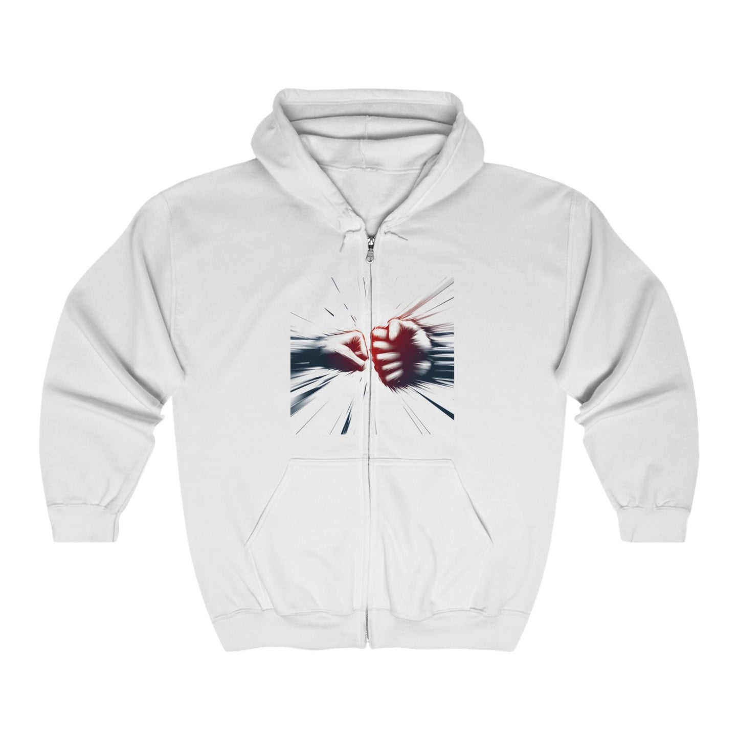 Punch Design Unisex Heavy Blend™ Full Zip Hooded Sweatshirt