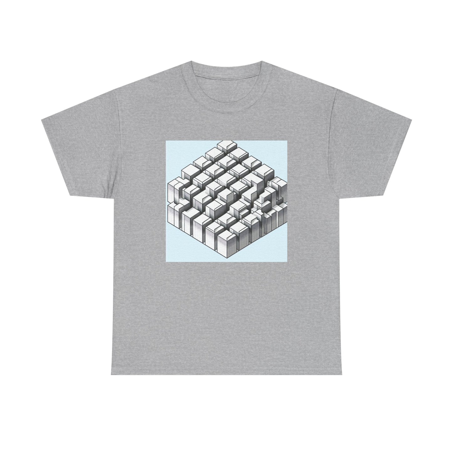 Cube Craze: Dive into Dimensional Delight! T-Shirt