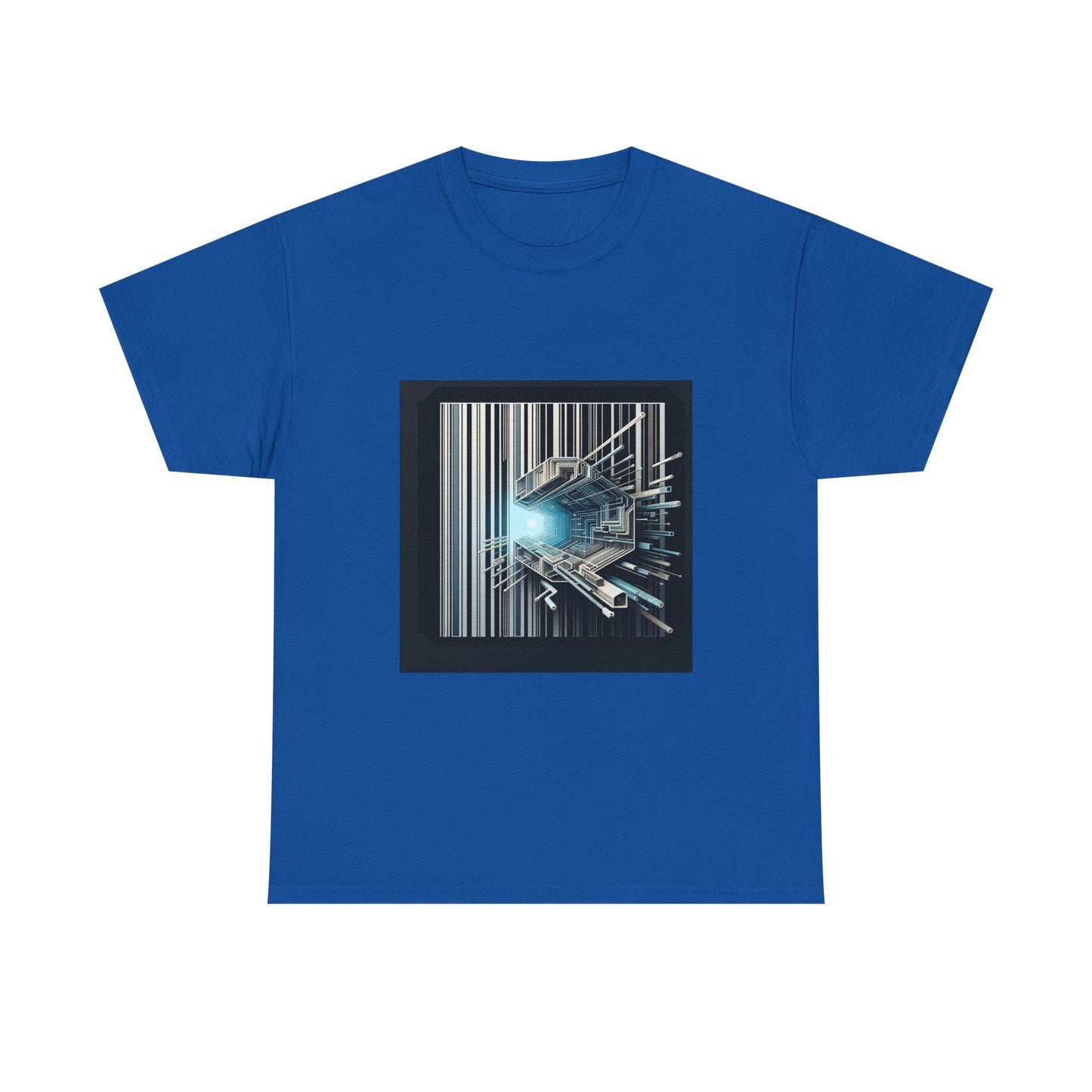 Decode the Future: Hidden Truth in Stripes T-Shirt