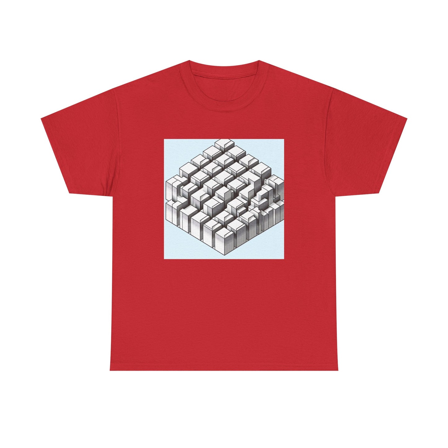 Cube Craze: Dive into Dimensional Delight! T-Shirt