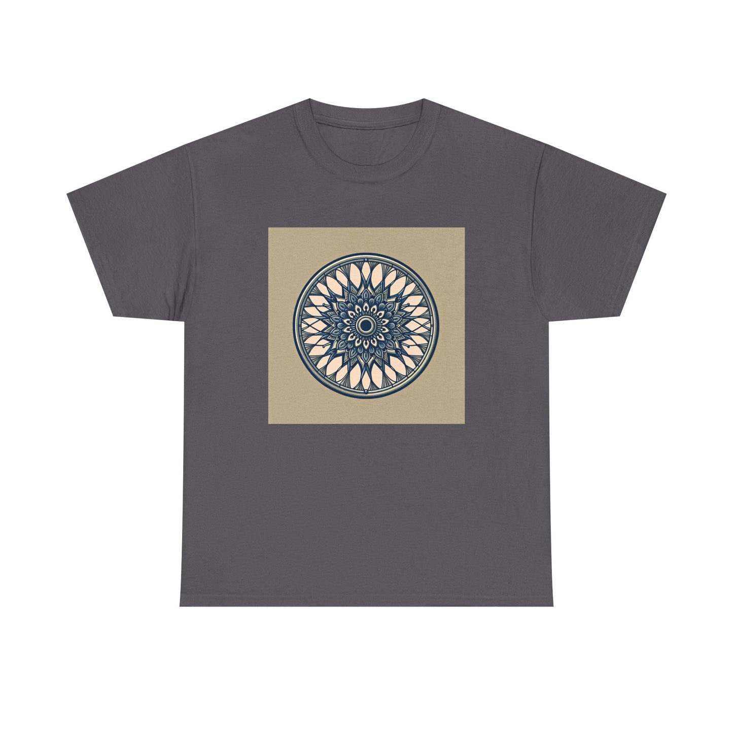 Pedal-Powered Mandala: Spin Your Style T-Shirt