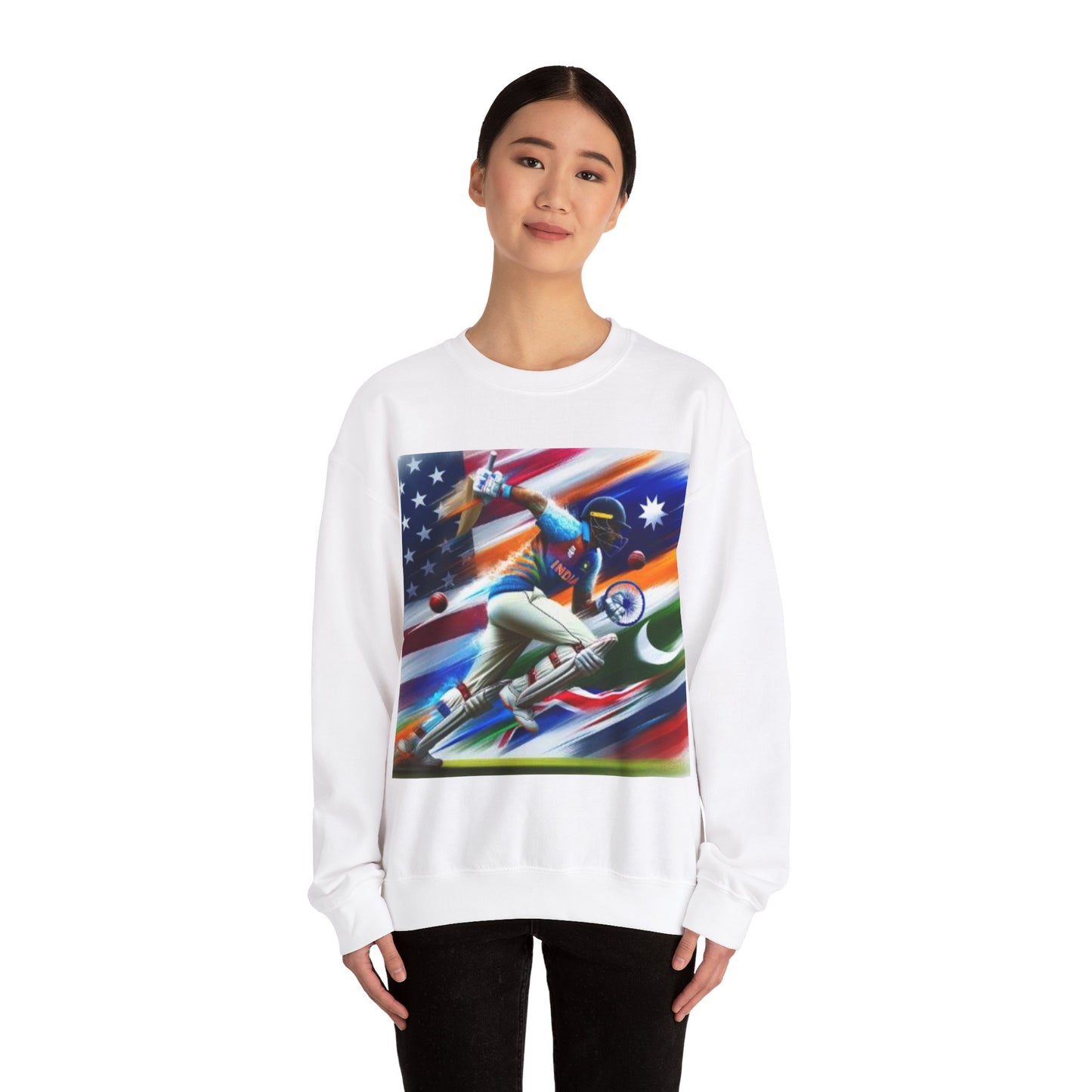 Cricket World Cup 2024 USA Unisex Heavy Blend™ Crewneck Sweatshirt
