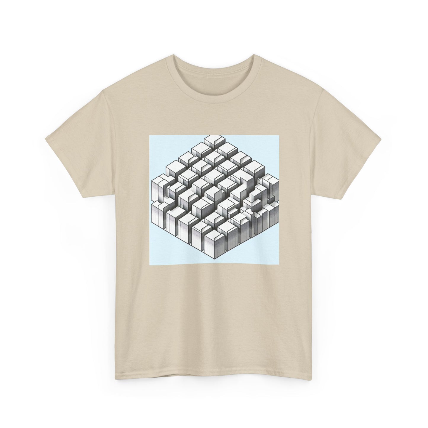 Cube Craze: Dive into Dimensional Delight! T-Shirt