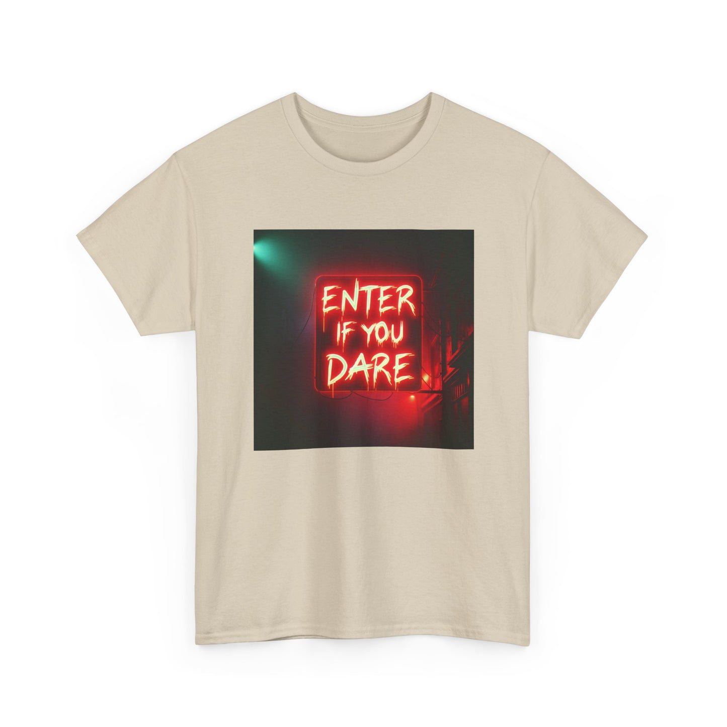 Dare to Enter: Neon Nightmare Awaits You T-Shirt