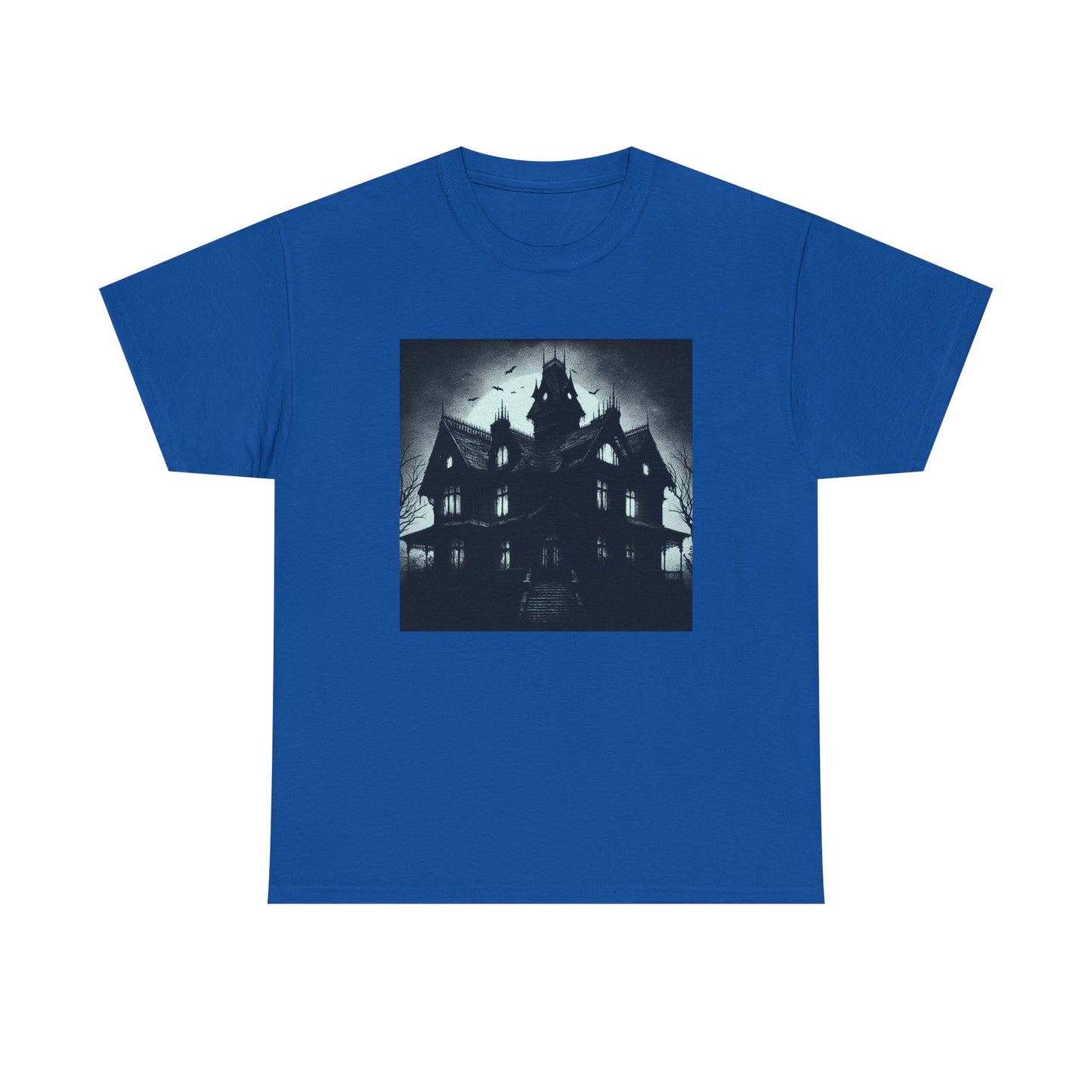 Haunted Glow: Eerie Lights in the Gloom T-Shirt
