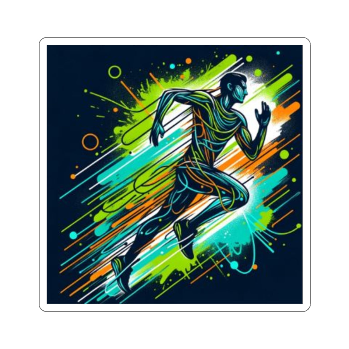 Energetic design Stickers