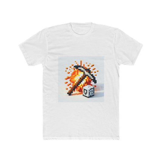 Craft Your World: Block by Block Style! T-Shirt Design