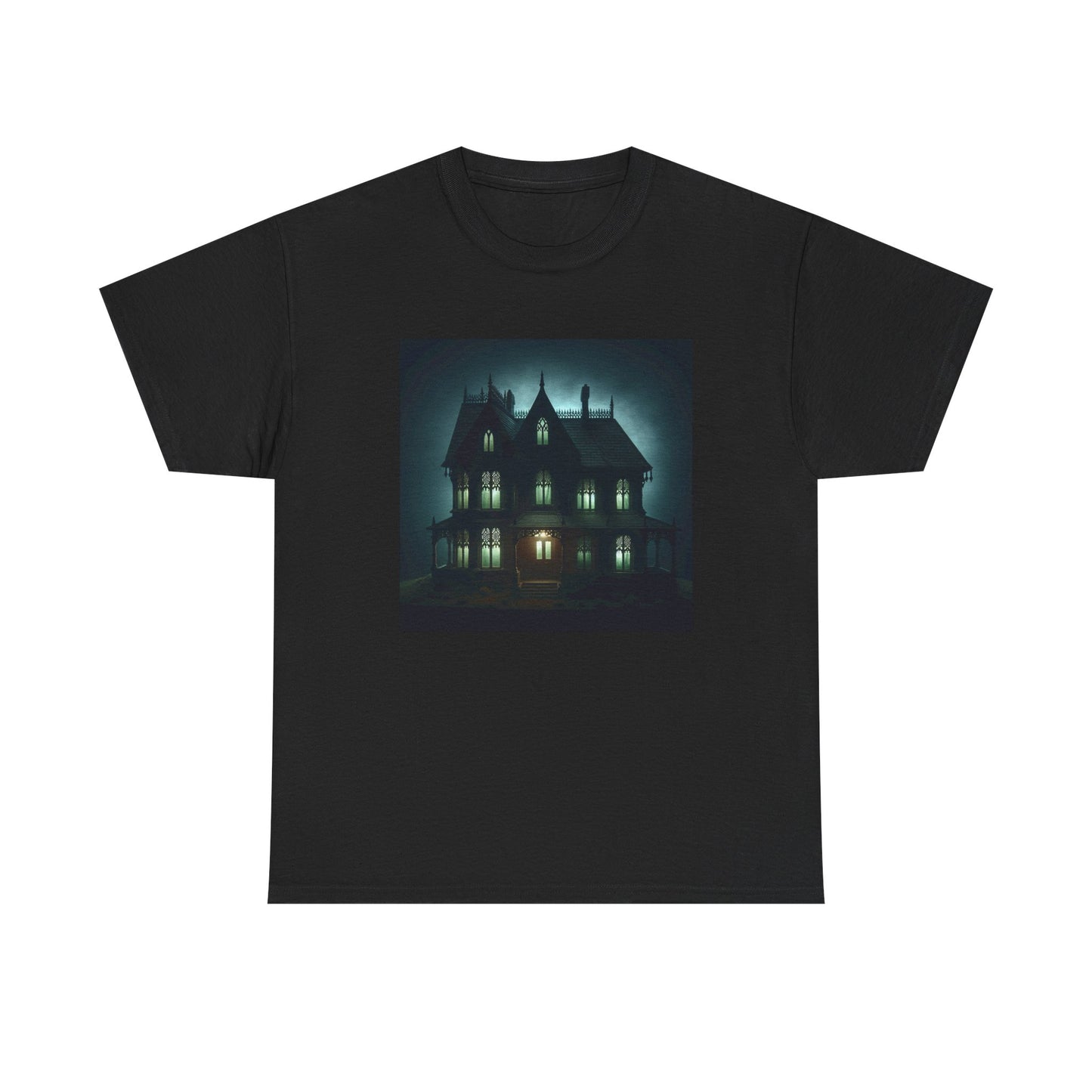 Haunting Glow: The House of Whispered Shadows T-Shirt