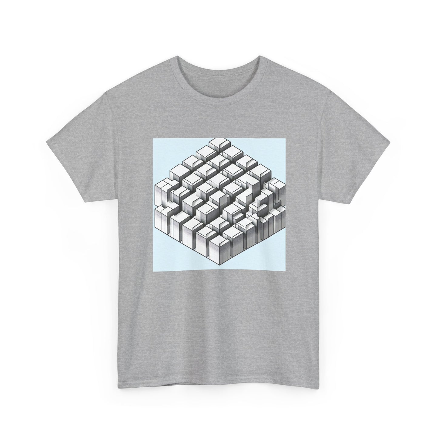 Cube Craze: Dive into Dimensional Delight! T-Shirt