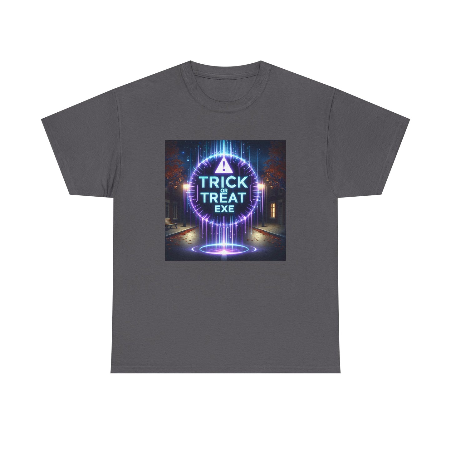 Glitchy Halloween: Trick or Treat.exe Alert! T-Shirt