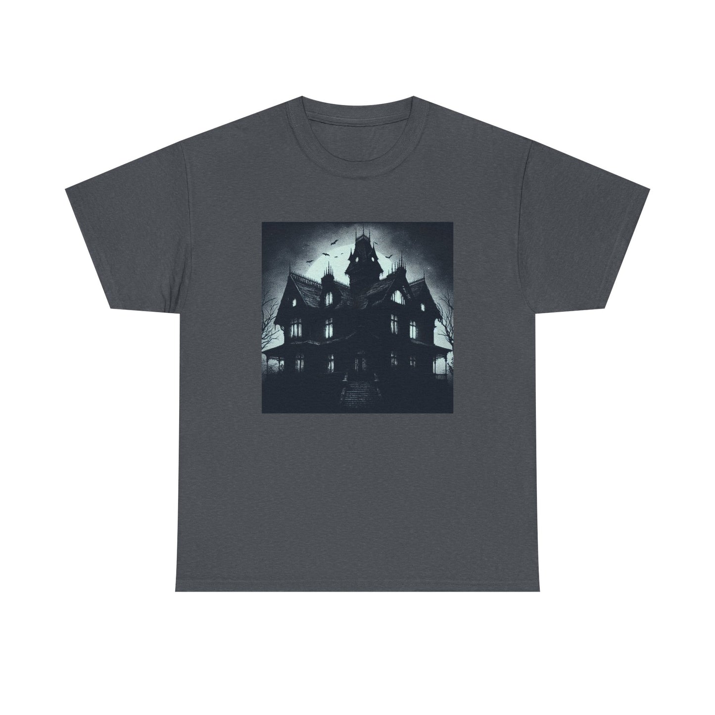 Haunted Glow: Eerie Lights in the Gloom T-Shirt