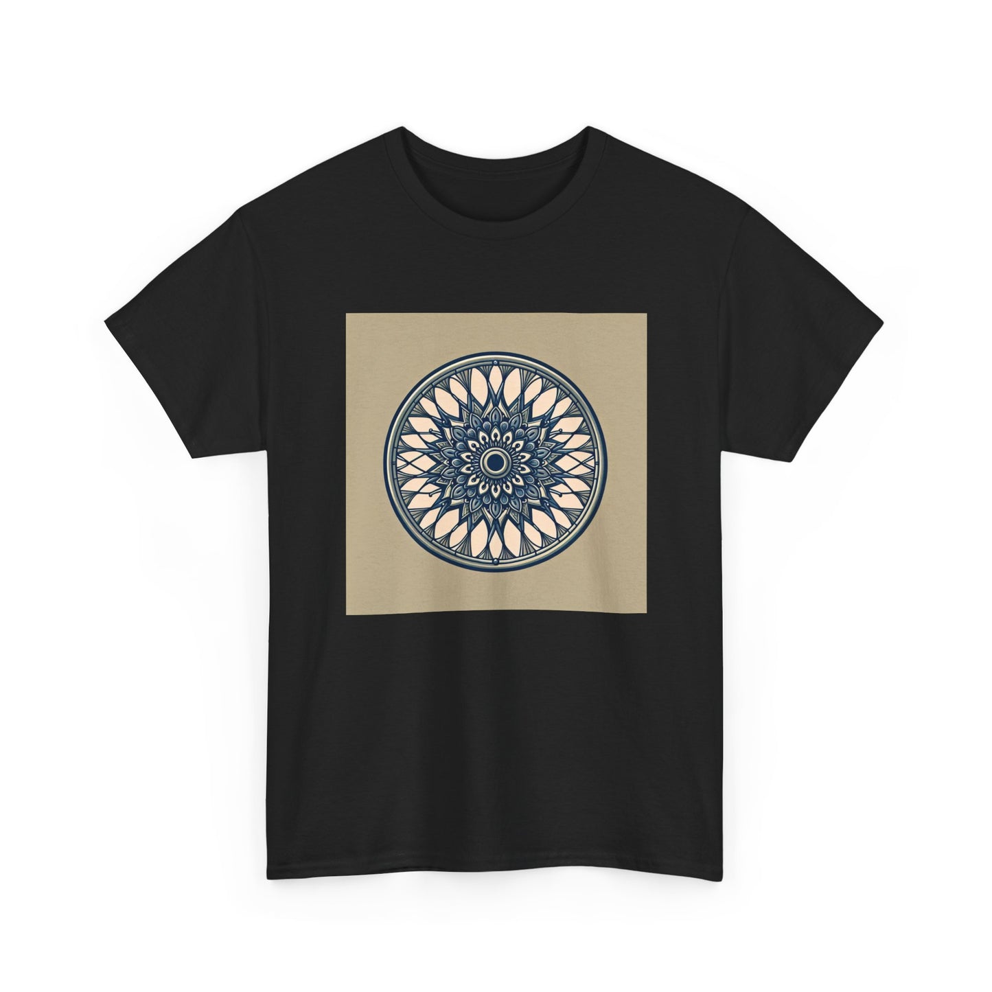Pedal-Powered Mandala: Spin Your Style T-Shirt