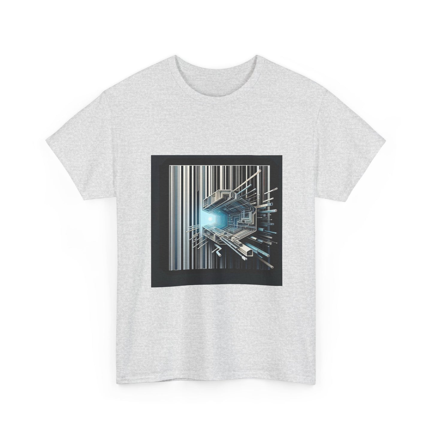 Decode the Future: Hidden Truth in Stripes T-Shirt