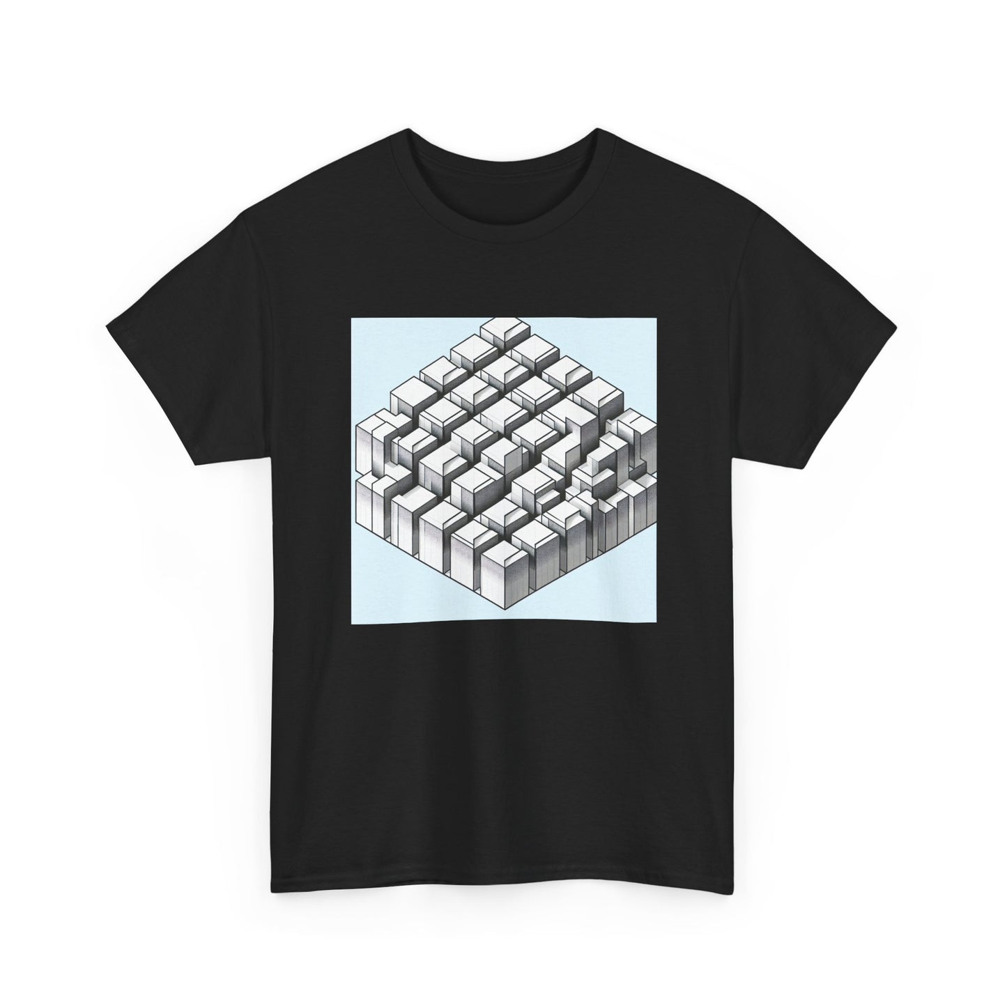Cube Craze: Dive into Dimensional Delight! T-Shirt