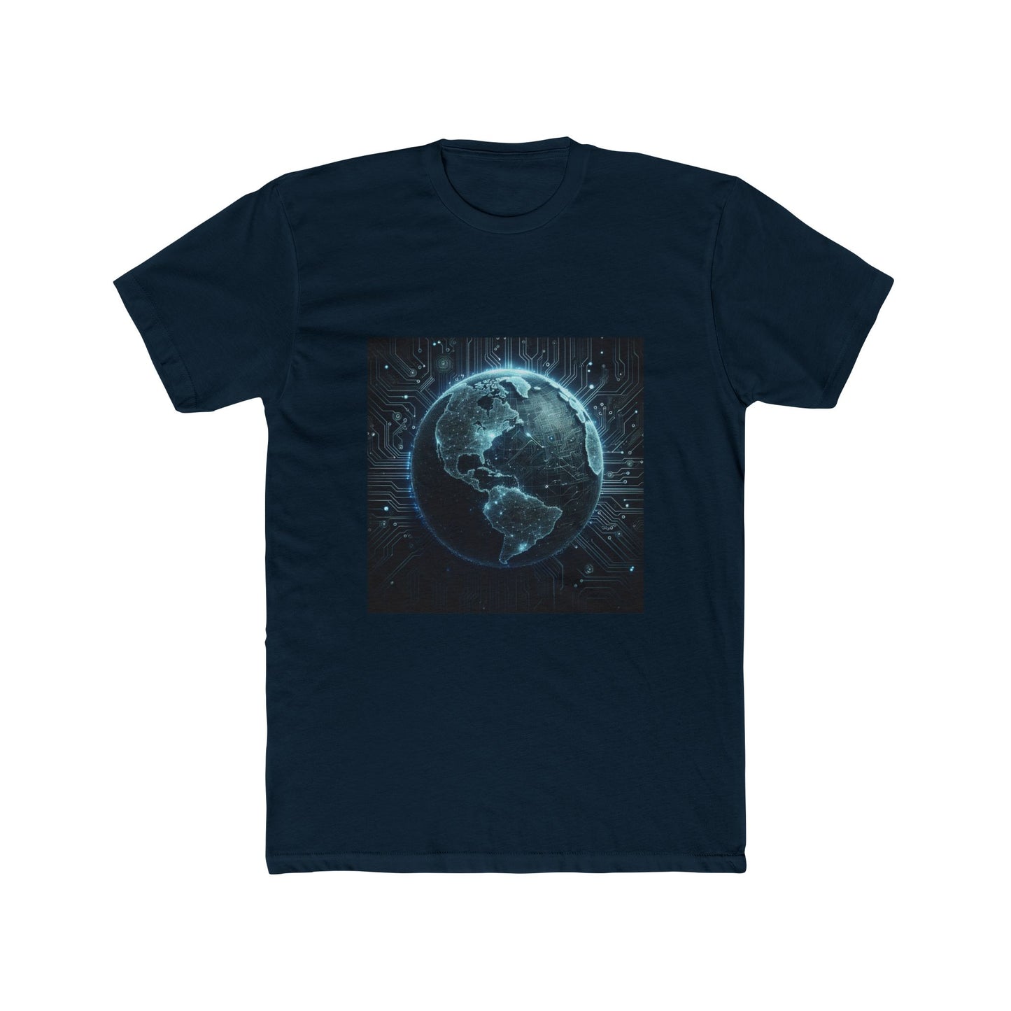 Global Circuit: Wear the World in Tech Lines T-Shirt