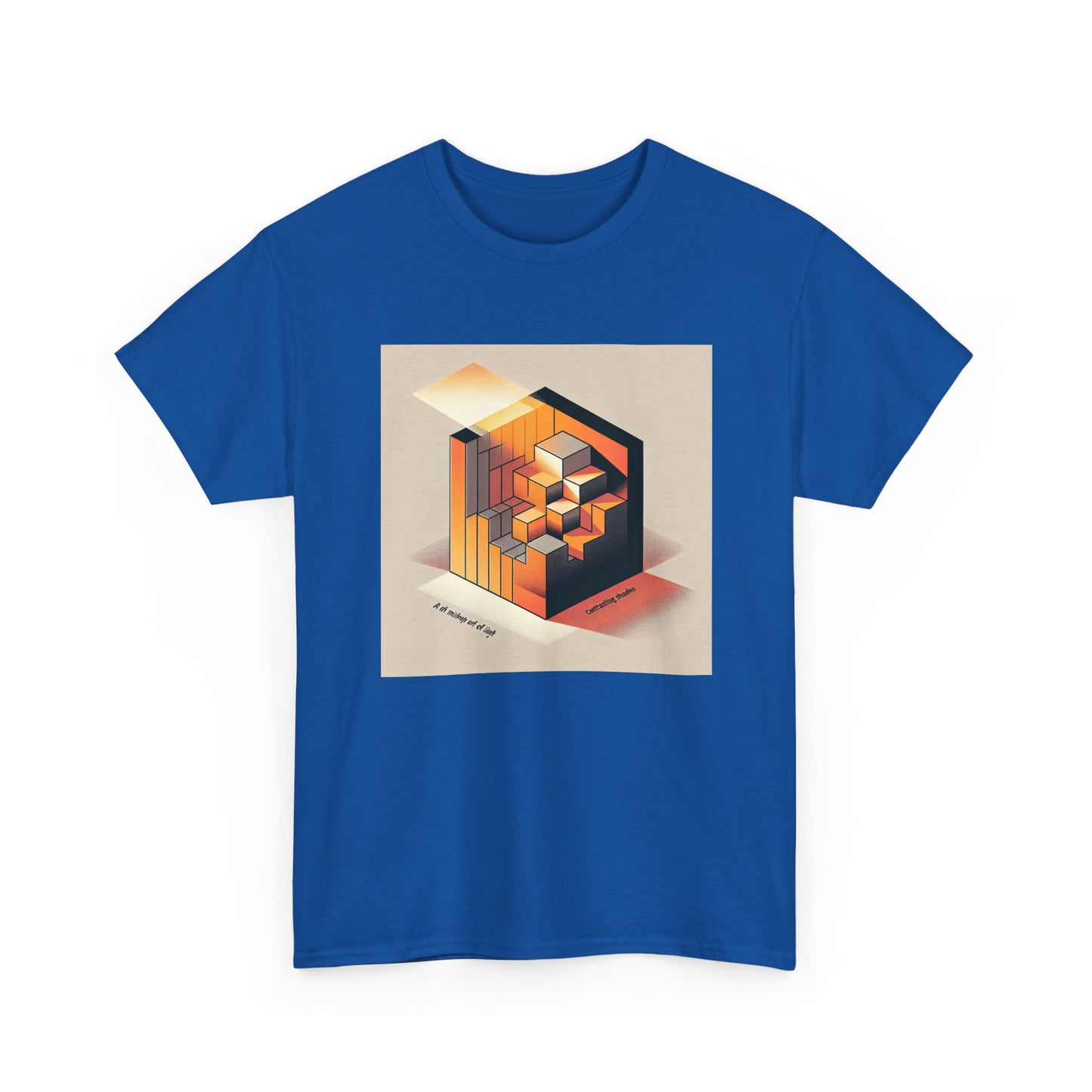 Step Up in Style: 3D Staircase Tee T-Shirt